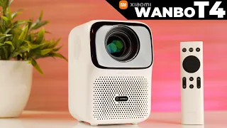 Wanbo T4 FHD  Projector 2023 with Auto Focus & Auto Keystone | India | Review & Unboxing