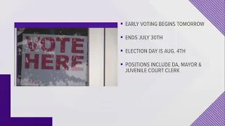 What you need to know as early voting gets underway for August elections in Tennessee