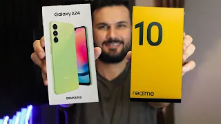 المقارنة الاهم بين | Samsung A24 VS Realme 10