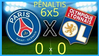 PSG 0x0 LYON MELHORES MOMENTOS√ FINAL DA LIGA DA COPA FRANCESA√ HD√ 31/07/2020