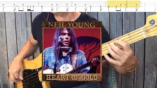 “Heart of Gold” - Neil Young - BASS TAB/COVER - FRANKS BASS COVERS v2