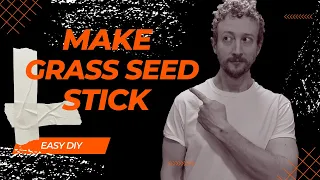 How to Make Grass Seed Stay in Place #lawncare #hydroseeding #diylawncare