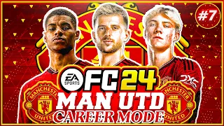 WHY ARE DEFENDERS SLOW?? | EAFC 24 Manchester United Career Mode EP7