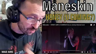 METALHEAD REACTS| Måneskin – HONEY (ARE U COMING?) live on Jimmy Kimmel Live!