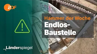 Endlos-Baustelle am S-Bahnhof | Hammer der Woche vom 22.04.23 | ZDF