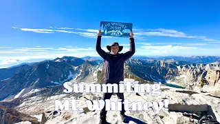 Summiting Mount Whitney — Tallest Peak in Lower 48's!