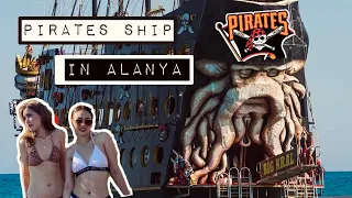 [EN SUB] HOLIDAY IN ALANYA TURKEY EP2. /Pirates Boat / Turkish Breakfast/Ski 🏴‍☠️