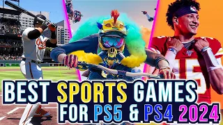 Top 10 Best SPORTS Games For PS5 & PS4 To Play In 2024