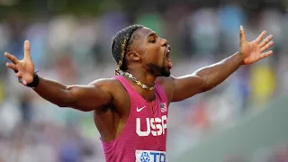 NOAH LYLES WINS 100M WORLD CHAMPIONSHIP 🇺🇸