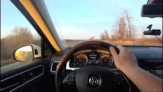 Дневник Volkswagen Touareg NF / Расход по трассе, первая тысяча км, приятно удивлен