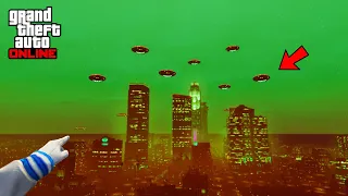 GTA 5 Online ALIEN UFO Invasion Event Happening RIGHT NOW! How To Activate All UFOs In GTA 5 Online!