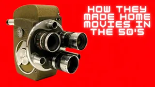How They Made Home Movies In The 1950's : The Sankyo 8R Double 8 Film Camera : Vintage Tech Review