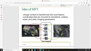 Scale invariant feature transform (SIFT) شرح عربي