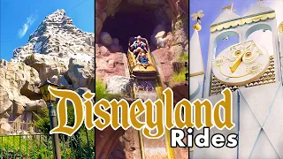 Disneyland Rides - 2022 POVs [4K]