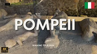 Walking Tour of Pompeii Italy 🇮🇹 in 4K