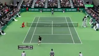 Rotterdam 2012 Halve Finale - Roger Federer vs Nikolay Davydenko