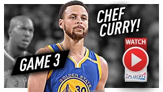 Stephen Curry Full Game 3 Highlights vs Trail Blazers 2017 Playoffs - 34 Pts, 8 Ast, Chef Curry!