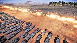 200 US SHERMAN TANKS  vs  1 MILLION MEDIEVAL KNIGHTS - Ultimate Epic Battle Simulator 2