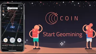 The Coin App Review | Collect Coins Anywhere You Go | Completely Passive |  Start GeoMining Today