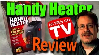 Handy Heater - Wall Outlet Space Heater Review - Does It Work?