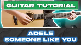 Chord Someone Like You - Adele | Easy Guitar Tutorial With Lyrics