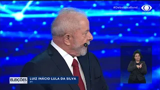 Lula pergunta para Simone Tebet sobre a CPI da Covid 28/08/2022 23:28:29