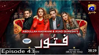 Drama serial Fitoor episode 43 || Har Pal Geo || #Voiceofcolumns Geo TV #fitoorepisode43