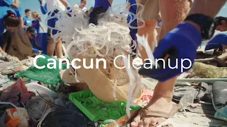4ocean Beach Cleanup in Cancun