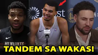 Eto ang bagong plano ng Spurs kay Wemby, Giannis tandem! Klay biglang nawalan ng gana, iyak ang GSW!