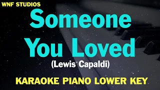 Lewis Capaldi - Someone You Loved (Karaoke Lower Key, Male)