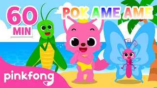 Pok Ame Ame dan lain-lain | Lagu Hewan & Belajar Warna | Lagu Anak Indonesia | Pinkfong Baby Shark