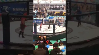 Nosirov Sarvar MMA turnirida 66 Kg vazinda muadatidan oldin ishonchli tarzda galaba qozond