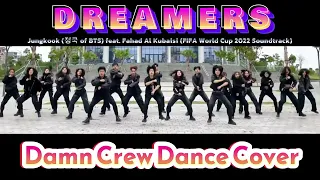 Dreamers - Jungkook (정국 of BTS) feat. Fahad Al Kubaisi - Damn Crew Dance Cover #shorts