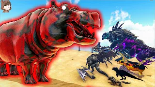 Wicked Admin Hippo VS Mod Dinosaurs | ARK Mod Battle Ep.435