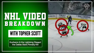 Kucherov & the Lightning Dissect the Dallas Stars Penalty Kill | NHL Video Breakdown by Topher Scott