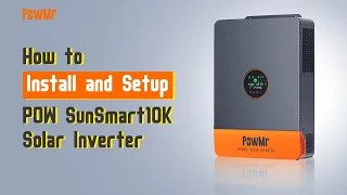 How to Install and Setup POW SunSmart10K Solar Inverter