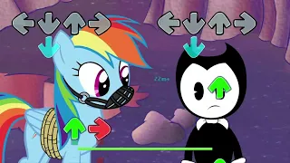 Cuphead meets My Little Pony in Friday Night Funkin be like - FNF | PART 3