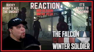 FALCON & THE WINTER SOLDIER MID-SEASON TRAILER REACTION || NONPFIXION