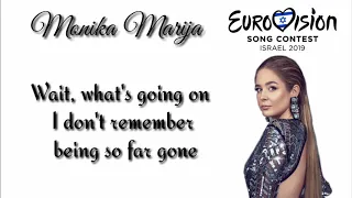 Monika Marija - Light On (Lyrics Video) Eurovision 2019 Lithuania