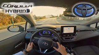 2023 TOYOTA Corolla Touring Sports Hybrid POV Test drive  (4K)  POV TEST Drive