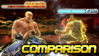 Geese And Akuma Meter Comparison, Damage And Launchers