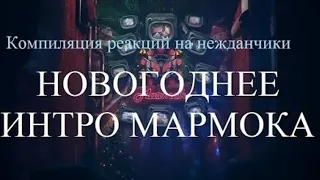 Компиляция реакций на нежданчики - Новогоднее интро Мармока