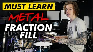 Drum Lesson: Metal Fraction Fills - Beginner / Intermediate (What The Fill #10)