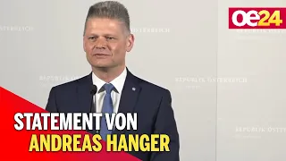 ÖVP-Korruptions-U-Ausschuss: Statement von Hanger