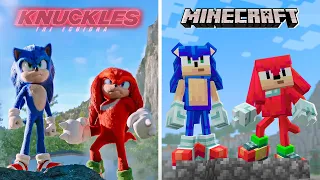 I Remade KNUCKLES Trailer In Minecraft