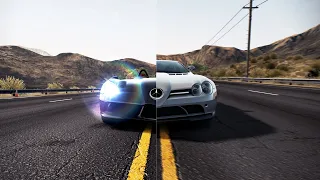 The Mercedes McLaren Stirling Moss Vs. The Mercedes McLaren SLR 722