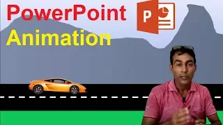 How to create animated car Using PowerPoint in hindi