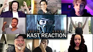 Mortal Kombat (2021) Cast Reacts to MORTAL KOMBAT Trailer!!