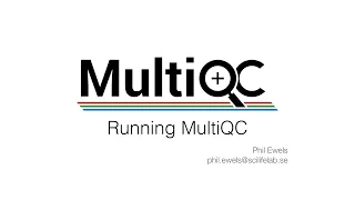 Running MultiQC