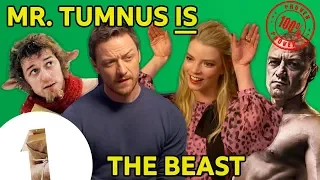 Mr. Tumnus is The Beast?! James McAvoy & Anya Taylor-Joy on Glass's "big twist" 😉